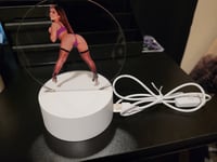 Image 4 of Jynx Maze Gorgeous Latina In Purple Bra & Booty In Thong & Fishnet Stockings Custom USB Night Light