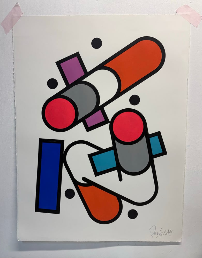 Image of ‘Chaining’ painting