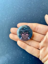 Image 2 of Trigun Stampede Wolfwood Button Pin