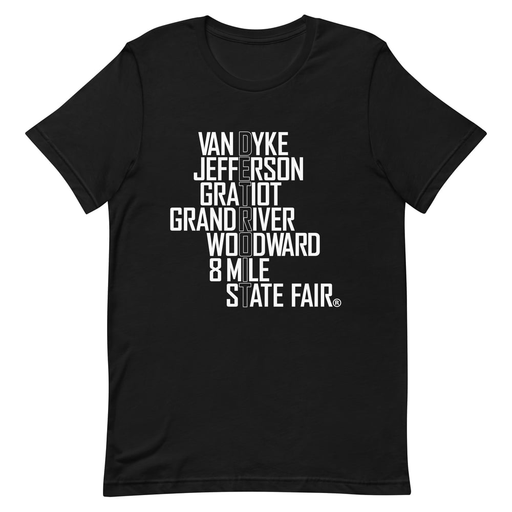 Image of Detroit Streets Tee (5 colors)