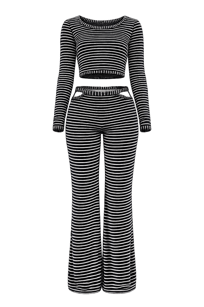 Image of Luna Lux Lounger in Lunar Stripe