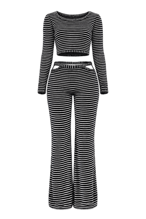Image of Luna Lux Lounger in Lunar Stripe