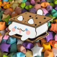 Smores Cat Enamel Pins