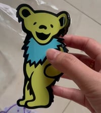 Image 2 of LARGE YELLOW AND BLUE BEAR 