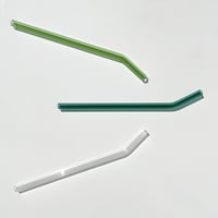 Image 2 of Colored Glass Straws