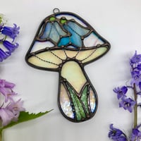 Image 3 of Harebell Mushroom Suncatcher (e)