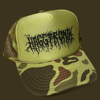 Haggtronix logo black/camo/gold trucker hat OTTO Cap