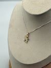 14k yellow gold Mikey silhouette