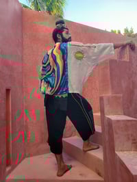 Image 4 of Dancing Galaxy White Kimono