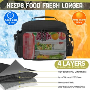Image of “CODE-ZERO” Lunch/Meal Prep Carrier