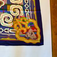 Image 14 of Hermès Cashmere Shawl "Esprit Ainou" by Natsuno Hidaka 140cm