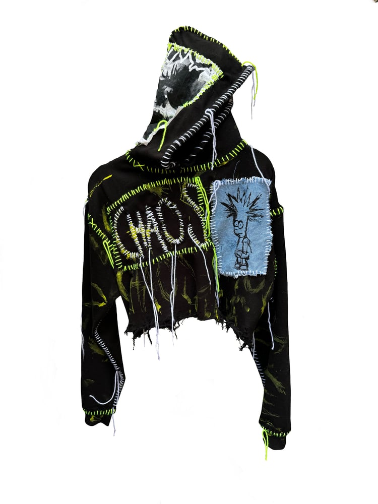 Image of BRAT SIMPSON CHAOS HOODIE 