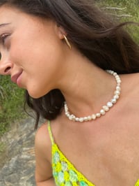 Image 1 of Real Pearl choker