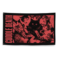 💀 Cuddle Death Wall Flag (34.5" x 56")