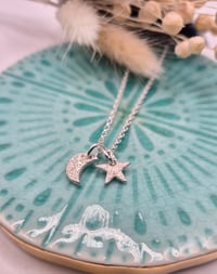 Image 3 of Star and Moon Necklace