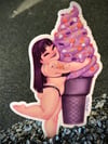 Hot Goth Summer (sticker)