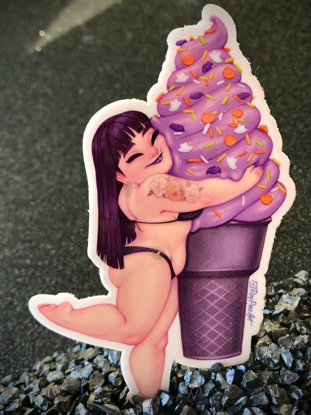 Hot Goth Summer (sticker)