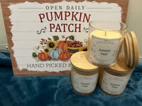 Image 2 of Golden fall candle 