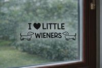 Image 1 of Wiener Decal