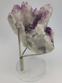 Image 7 of Candle Quartz with Fluorite Medium Crystal Specimen - 3 Styles