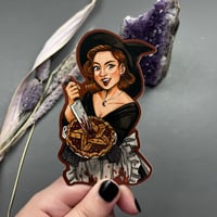 Image 3 of Cherry Witch Vinyl Sticker