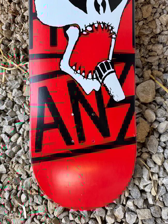 Subhumans skateboard deck Parasite Pirates Press