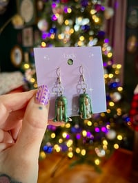 Image 8 of Spell jar earrings