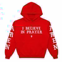 Image 3 of I Believe in Prayer Hoodie 