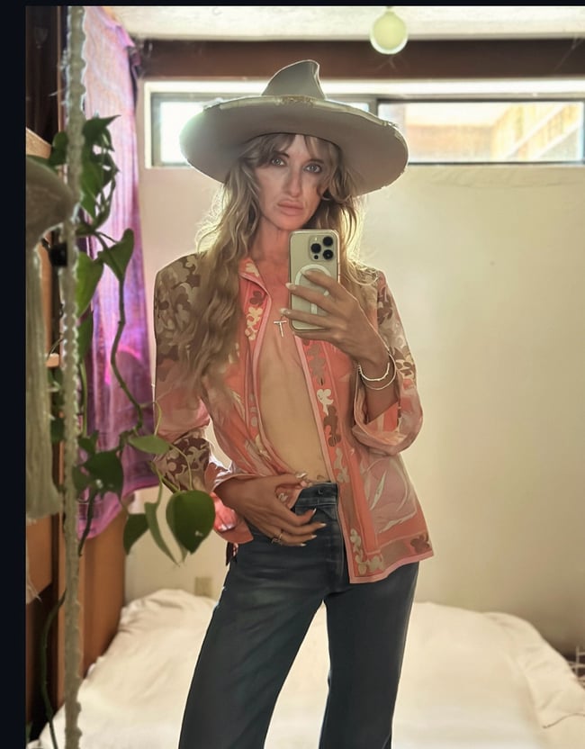 late 1960s Emilio PUCCI cotton blouse