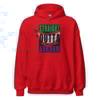 Image 3 of Straight Outta Arkham (Vintage Look) Hoodie