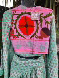Image 5 of New York Embroidered Waistcoat Top Pink 6-12