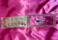 Image 2 of Nails - Short Luxury (Purple Sparkle Bling)