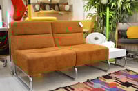 Image 4 of Banquette 2 places chauffeuse terracotta