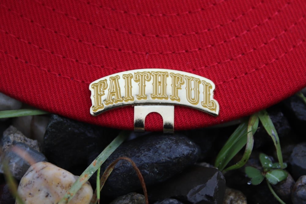 Image of Faithful Clip Gold/Gold