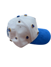 Image 4 of Suede Gem stone SnapBack 