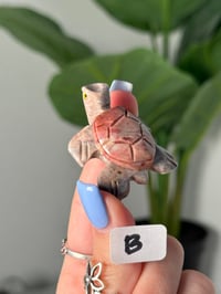 Image 2 of CHOOSE YOUR OWN MINI SOAPSTONE TURTLES
