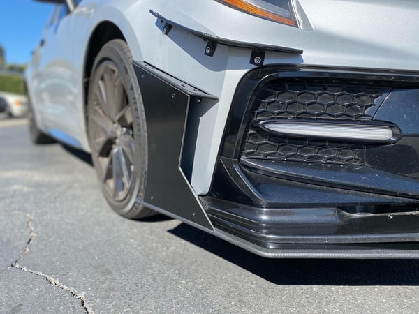 Image of 2019-2022 Toyota Corolla End plate canard combo