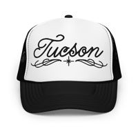 Image 3 of Tucson C/S Black Foam trucker hat