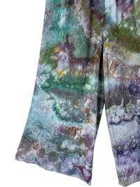 Image 4 of L Woven Summer Set in Cool Spiral Ice Dye