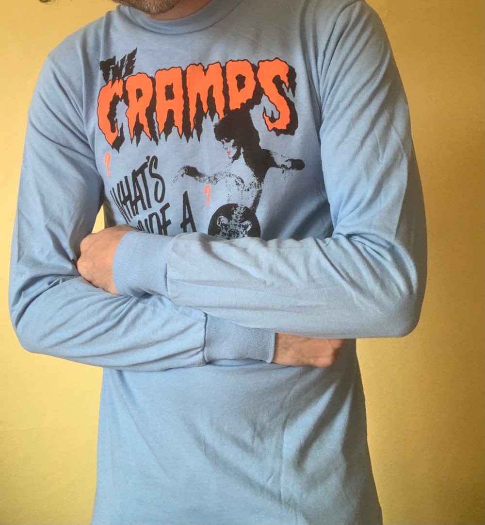 VTG 80's NOS CRAMPS Longsleeve SHORT RUN