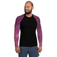 Image 1 of Enigma Violet Men's Rash Guard  