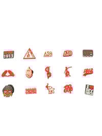 Image 1 of Delta Sigma Theta  Shoe Jibbetz (15 Choices)