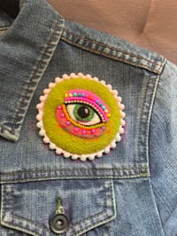 Image 2 of Pride Collection - Mystic Eye Brooch - Rainbow (3)