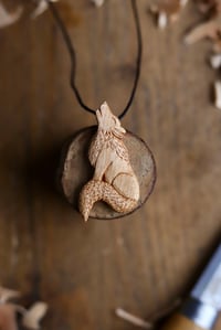 Image 1 of The Wolf- Pendant Necklace 