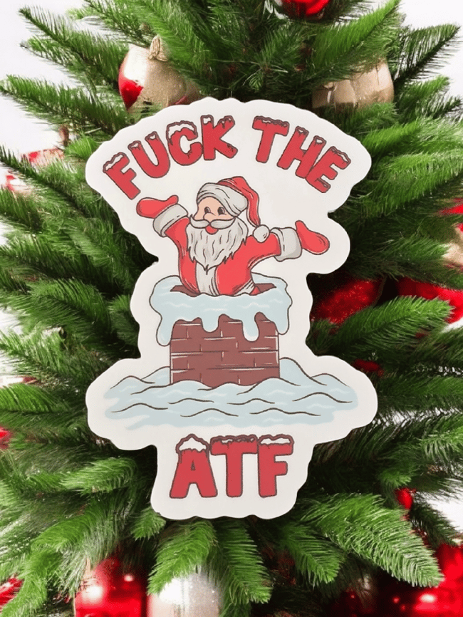 454. NAUGHTY LIST STICKER