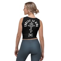 Image 1 of Christ Is King Crop Top
