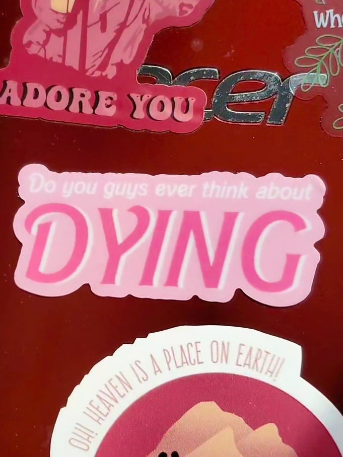 Image of Barbee Dying Sticker