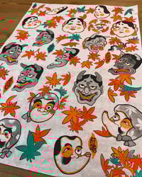 Image 1 of Masks painting original 