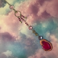 Image 4 of Geode Sun Catcher Hanging Home Decor