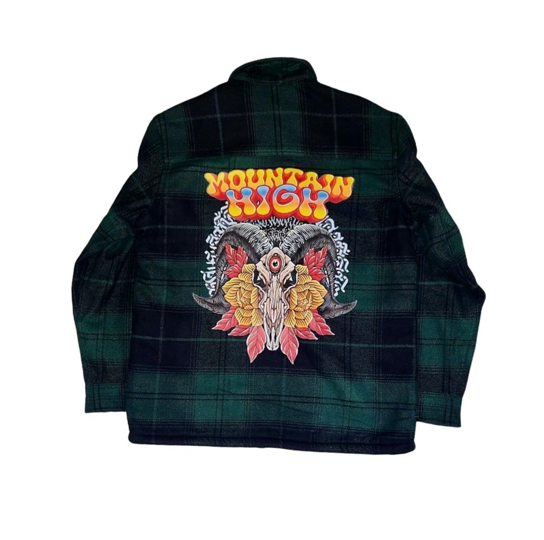 Image of MH Flannel Jacket - GREEN